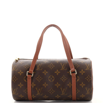 Louis Vuitton Papillon Handbag Monogram Canvas 26