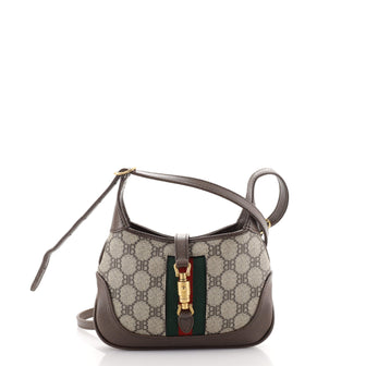Balenciaga x Gucci The Hacker Project Jackie 1961 Hobo BB Coated Canvas Mini
