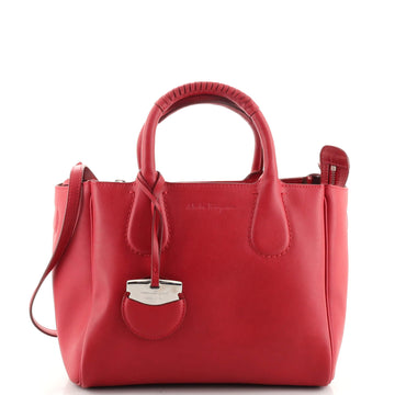 Salvatore Ferragamo Nolita Tote Leather Small