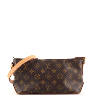 Louis Vuitton Trotteur Handbag Monogram Canvas