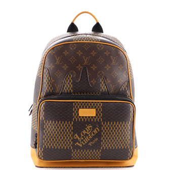 Louis Vuitton Nigo Campus Backpack Limited Edition Giant Damier and Monogram Canvas