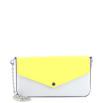 Louis Vuitton Felicie Pochette Epi Leather
