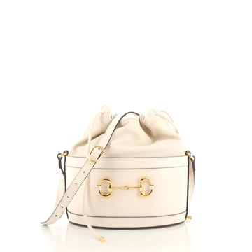 Gucci Horsebit 1955 Bucket Crossbody Bag Leather Small