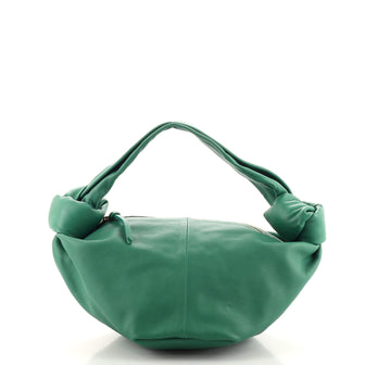Bottega Veneta Double Knot Hobo Leather Mini