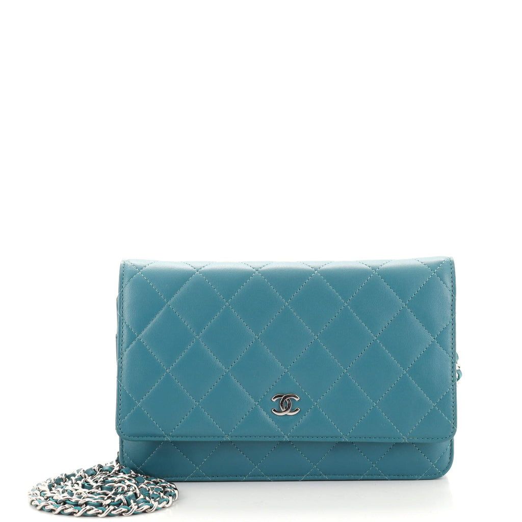 CHANEL, Bags, Chanel Woc Tiffany Blue Turquoise
