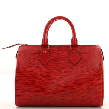 Louis Vuitton Speedy Handbag Epi Leather 25