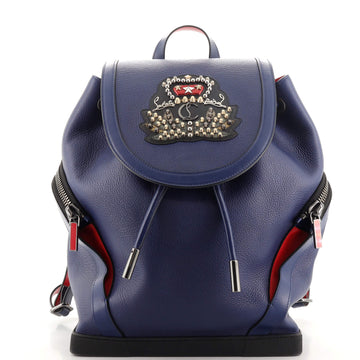 Christian Louboutin Explorafunk Backpack Embellished Leather