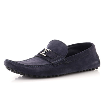 Louis Vuitton Men's Hockenheim Moccasin Loafers Suede