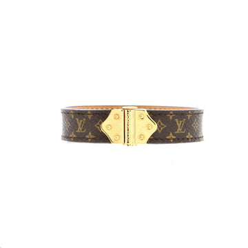 Louis Vuitton Spirit Nano Monogram Bracelet Monogram Canvas with Metal