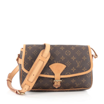 Louis Vuitton Sologne Handbag Monogram Canvas Brown 1806213