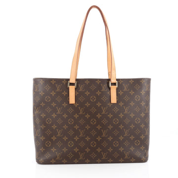 Louis Vuitton Luco Handbag Monogram Canvas Brown 1806215