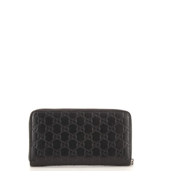 Gucci Zip Organizer Wallet Guccissima Leather