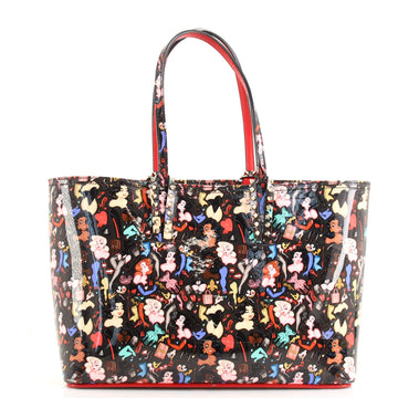 Christian Louboutin Cabata East West Tote Printed Patent Small