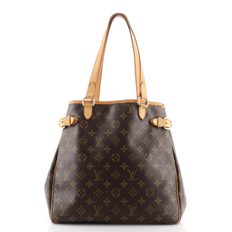 Louis Vuitton Batignolles Handbag Monogram Canvas Vertical