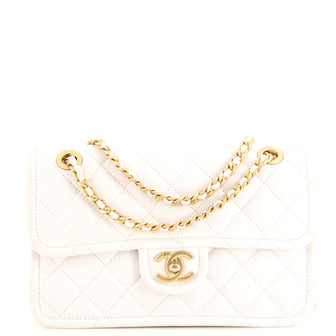 Chanel Sweet Classic Flap Bag Quilted Caviar Medium