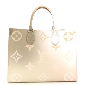 Louis Vuitton OnTheGo Tote Spring in the City Monogram Giant Canvas MM