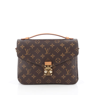 Louis Vuitton Pochette Metis Monogram Canvas brown