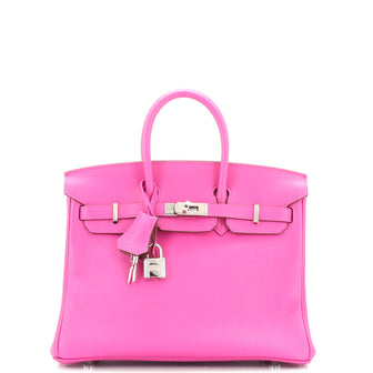 Hermes Birkin Handbag Verso Novillo with Palladium Hardware 25