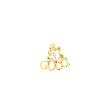 Gucci Script Star Ear Jacket Single Earring Earrings Metal with Crystal