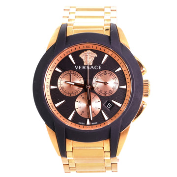 Versace Character Chronograph Quartz Watch Stainless Steel 42