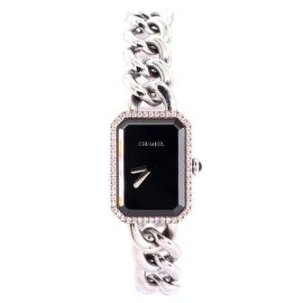 Chanel Premiere Chain Quartz Watch Stainless Steel with Diamond  Bezel 20