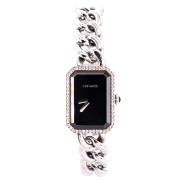 Chanel Premiere Chain Quartz Watch Stainless Steel with Diamond  Bezel 20