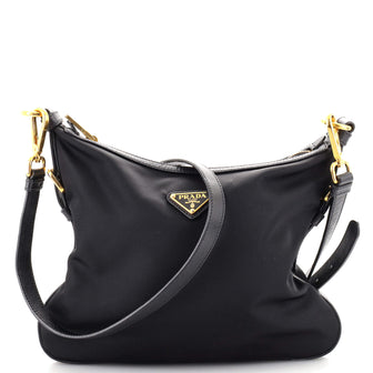 Prada Zip Messenger Bag Tessuto Medium