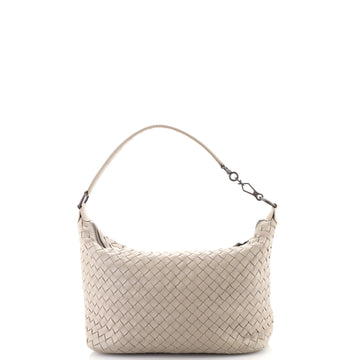 Bottega Veneta Zip Hobo Intrecciato Nappa Small