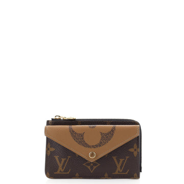 Louis Vuitton Recto Verso Card Holder Reverse Monogram Canvas