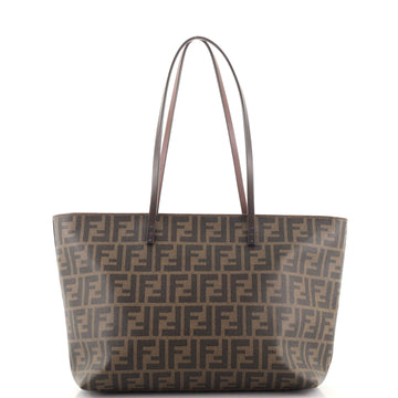 Fendi Roll Tote Zucca Coated Canvas Medium