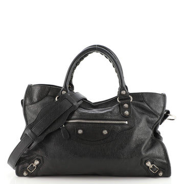Balenciaga City Classic Studs Bag Leather Medium