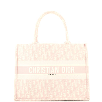 Christian Dior Book Tote Oblique Canvas Medium