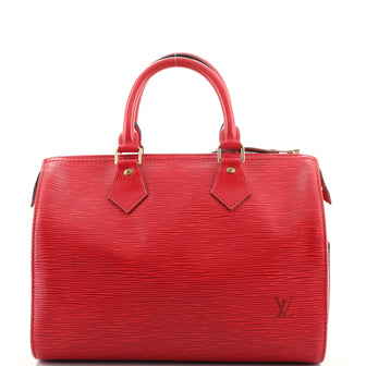 Louis Vuitton Speedy Handbag Epi Leather 25