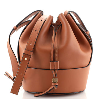 Loewe Balloon Bucket Bag Leather Small