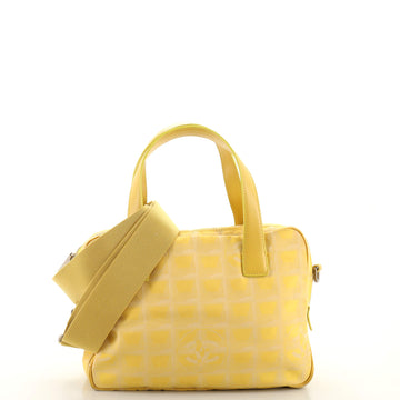 Chanel Travel Line Convertible Satchel Nylon Small