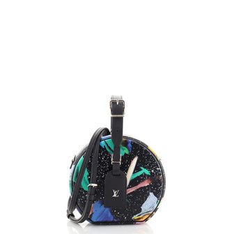 Louis Vuitton Petite Boite Chapeau Bag Limited Edition Splash Leather