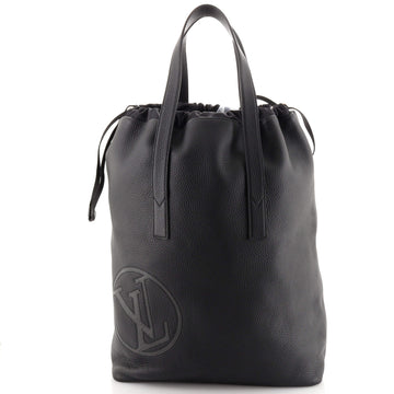 Louis Vuitton Cabas Light Drawstring Bag Initials Taurillon Leather