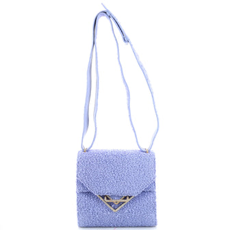 Bottega Veneta Clip Flap Bag Boucle with Crystals
