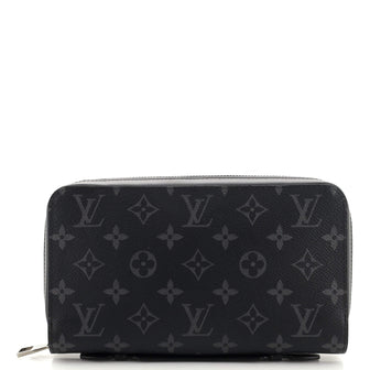 Louis Vuitton Zippy Wallet Monogram Eclipse Canvas XL