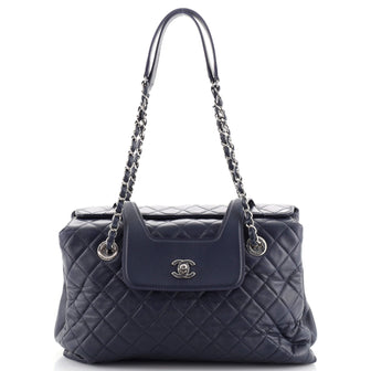 Chanel By 3 Shopping Tote Quilted Lambskin Large