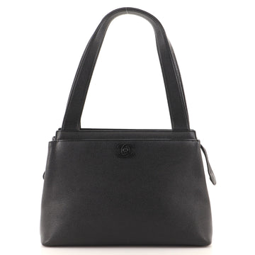 Chanel Vintage CC Pocket Shoulder Bag Quilted Caviar Small