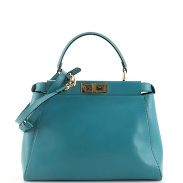 Fendi Peekaboo Bag Soft Leather Regular