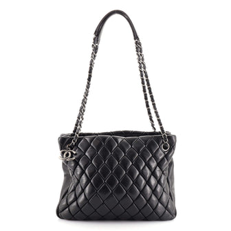 Chanel New Bubble Tote Quilted Calfskin Small