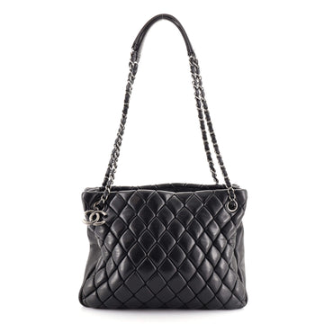 Chanel New Bubble Tote Quilted Calfskin Small