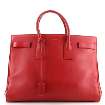 Saint Laurent Sac de Jour Bag Leather Large