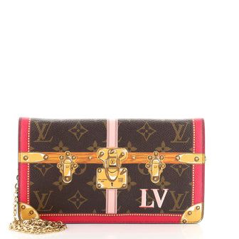 Louis Vuitton Weekend Pochette Limited Edition Summer Trunks Monogram Canvas