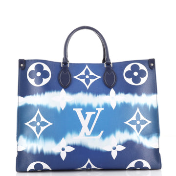 Louis Vuitton OnTheGo Tote Limited Edition Escale Monogram Giant GM