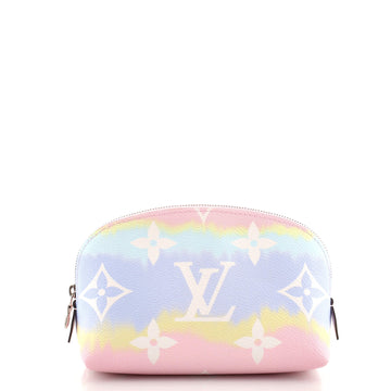 Louis Vuitton Cosmetic Pouch Limited Edition Escale Monogram Giant