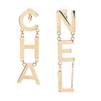 Chanel CHA-NEL Drop Earrings Metal