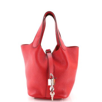 Hermes Picotin Lock Bag Clemence PM